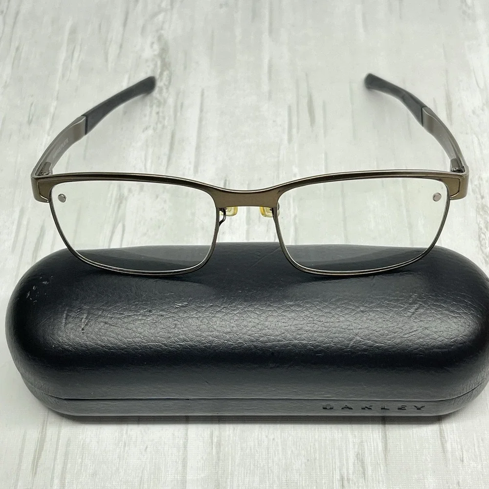 Oakley Surface Plate OX5132 0254 Pewter‎ Eyeglass Frames 54-18-138mm Frames Only